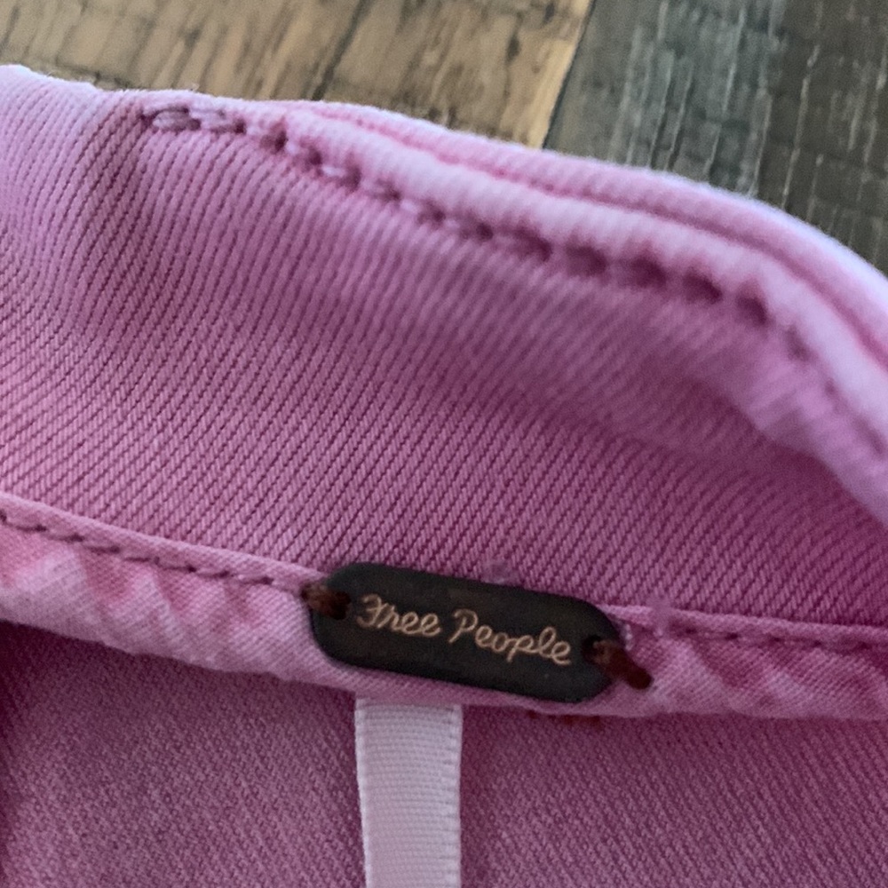 Free People denim mini skirt! - Picture 2 of 2